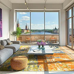 Wilton rug - Tizzano (orange/multi)