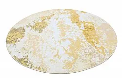 Round rug - Travale (yellow)