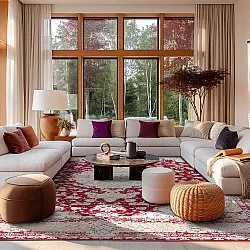 Wilton rug - Vakifli (red/multi)