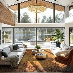 Wilton rug - Valbona (rust)