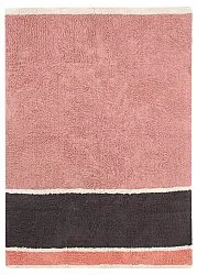 Shaggy rugs - Vinci Natural Cotton Shaggy (pink)