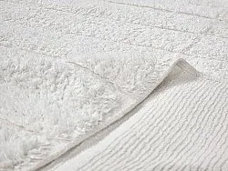 Shaggy rugs - Willow Natural Cotton Shaggy (offwhite)