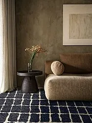 Shaggy rugs - Zola Natural Cotton Shaggy (dark grey)