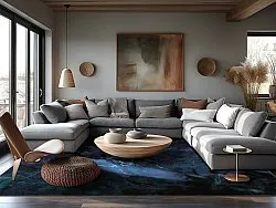 Wilton rug - Zuani (dark blue)