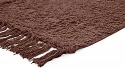 Shaggy rugs - Alba Natural Cotton Shaggy (brown)
