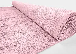 Shaggy rugs - Alba Natural Cotton Shaggy (light pink)