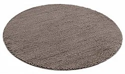 Round rug - Avafors Wool Bubble (brown)