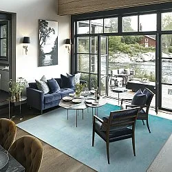 Wilton rug - Artena (light blue)