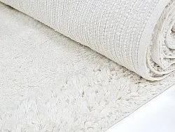 Shaggy rugs - Ebba Natural Cotton Shaggy (offwhite)