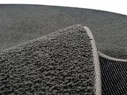 Round rug - Vevila (dark grey)