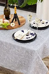 Cotton tablecloth Merja (blue)
