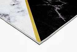 Wilton rug - Savino (black/white/grey)