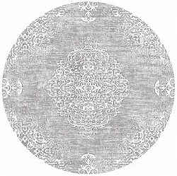 Round rug - Milazzo (grey)