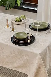 Cotton tablecloth Minna (beige)