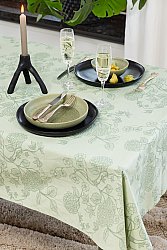 Cotton tablecloth Minna (green)
