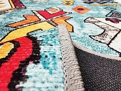 Wilton rug - Misare (blue/multi)
