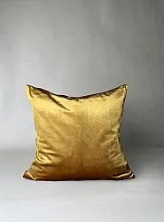 Velvet cushion cover - Marlyn (yellow)