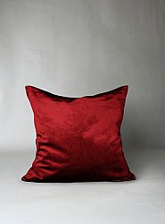 Velvet cushion cover - Marlyn (red)