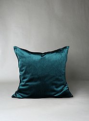 Velvet cushion cover - Marlyn (turquoise)