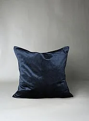 Velvet cushion cover - Marlyn (navy)