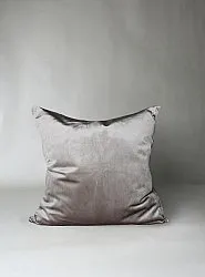 Velvet cushion cover - Marlyn (light grey)