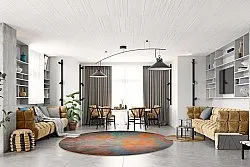 Round rug - Foggia (multi)