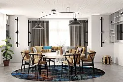 Round rug - Taranto (multi)