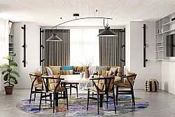 Round rug - Padua (multi)