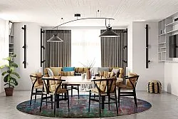 Round rug - Aviano (multi)