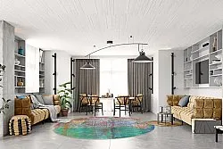 Round rug - Trento (multi)