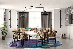 Round rug - Tolosa (multi)