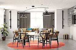 Round rug - Sondrio (multi)