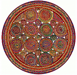 Round rug - Mykonos (multi)