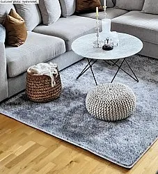 Shaggy rugs - Cosy (silver)