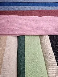 Cotton rug - Nilo (black/white)