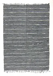 Rag rugs - Nordal Design (grey - 100% leather)