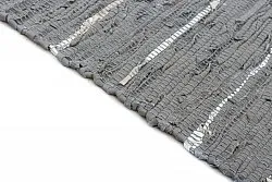 Rag rugs - Nordal Design (grey - 100% leather)