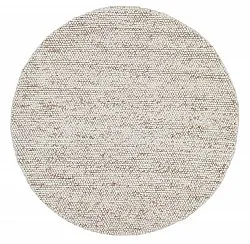 Round rug - Avafors Wool Bubble (natural)