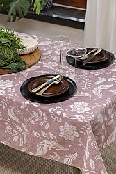 Cotton tablecloth Onni (purple)