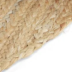 Irregular round jute rug - San Francisco (jute)