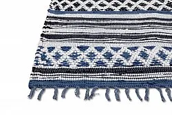 Rag rug - Orissa (blue)