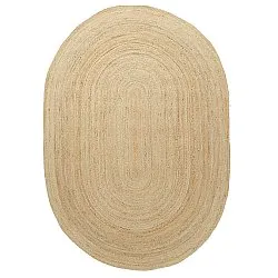 Oval jute rug - San Francisco (jute)