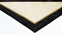 Wilton rug - Pavia (beige/black)
