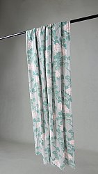 Curtains - Cotton curtain Amara (grey/pink)