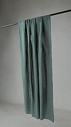 Curtains - Cotton curtain Adriana (dark green)