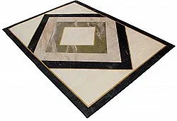 Wilton rug - Pavia (beige/black)