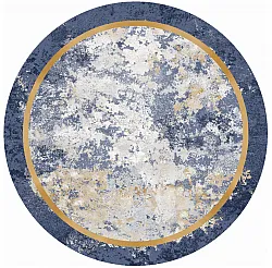 Round rug - Peri (blue/multi)