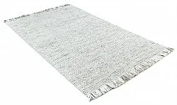 Wool rug - Plockton (grey/white/green)