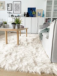Shaggy rugs - Pomaire (white)