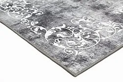 Wilton rug - Santi (dark grey/white)